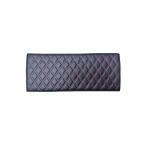 Covoras tunel imitatie piele negru cusatura rosie 25x60cm