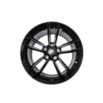 Set jante aliaj PDW 17x7.5 5x114.3 ET35, negru lucios, CB 67.1 (4 buc)