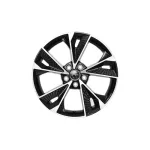 Set 4 jante aliaj PDW 19 inch 8.5J 5x112 ET38 pentru Audi, negru-polish