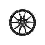 Set 4 jante aliaj PDW 15" 6,5J 4x100 ET36 negru lucios, CB 67,1 (55270)