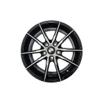 Set jante aliaj PDW 16x7 5x114.3 ET35, negru lucios cu polish (30831670)