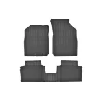 Covorașe auto cauciuc tip tăviță pentru Dacia Spring 2021+ (set 4) 3D 3787/A50