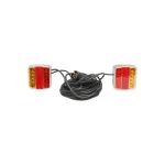 Set lămpi LED magnetice pentru remorcă 12V, mufă 7 pini, cablu 7,5 m (BK69079)