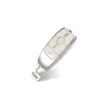 Carcasa cheie telecomanda compatibila Mercedes cu lamela metalica, 3 butoane (2026W)