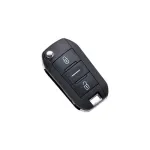 Carcasă cheie telecomandă compatibilă Peugeot/Citroen, 3 butoane, cu lamelă – 1021-D