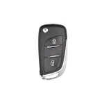 Carcasă cheie telecomandă compatibilă Peugeot/Citroën, 2 butoane, lamelă HU83 (1108R)