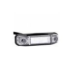 Lampă gabarit LED galbenă 80x18 mm, 12–30V, omologare E20 (FT-013 Z)
