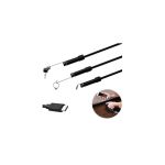 Camera endoscop USB-C 5.5mm impermeabila 5m cu LED reglabil