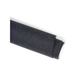 Folie auto autocolantă PVC negru glitter mat 1.52 m x 1 m, antibule KM9034