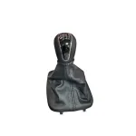 Maner si manson schimbator Hyundai ix25/Creta, imitatie piele, negru (SC-173)