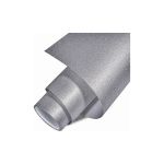 Rola folie auto autocolant PVC argintie glitter mat 1,52 m x 30 m, anti-bule