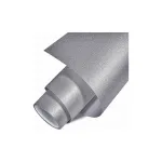 Rola folie auto autocolant PVC argintie glitter mat 1,52 m x 30 m, anti-bule