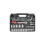 Trusa scule 25 piese tubulare 1/2" Yato Cod: YT-38741