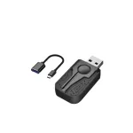 Adaptor wireless CarPlay și Android Auto 2-în-1 USB, compatibil iOS/Android B-AIR1