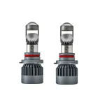 Set 2 becuri LED auto 9006 Canbus 3800 lm, 6000K alb rece (NL19PRO-9006)