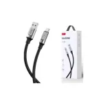 Cablu USB la Type-C 6A, 1 m, din silicon, pentru încărcare rapidă și date XO-NB251