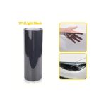 Folie PPF TPU premium light black 7.5 mil pentru faruri si stopuri, 60x60 cm