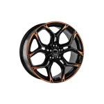 Set 4 jante aliaj DY1184 KM 19x8 5x112 ET40 bronz diamond cut pentru VAG