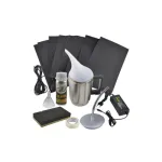 Kit restaurare faruri auto cu polimer lichid 600 ml, accesorii, 12V/220V
