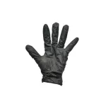 Mănuși nitril negre nepudrate, mărimea S, textură aderentă pe degete, 100 buc