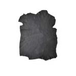 Piele naturală bovină neagră pentru tapițerie, 1.8 mm, finisaj mat, ~2.26 m²