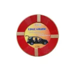Rola ornament auto roșu pentru protecția muchiilor ușilor și streșinii, 15 m