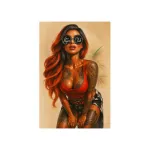 Set abtibilduri stâlpi auto 50x25 cm, PVC rezistent la apă și UV (2 buc)