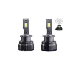 Set becuri LED auto D4S 50W 9000lm 6000K cu CANBUS, montaj pe droser xenon
