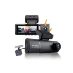 Sistem DVR auto cu 2 camere: față 4K și spate 1080p, WiFi, ecran IPS 3,16"