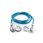Cablu de tractare din oțel 14 mm, 3,5 m, cu cârlige cu siguranță