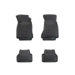Set covorase cauciuc tip tavita pentru Audi A5 Sportback 2007-2016, negru