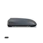 Cutie portbagaj plafon PSN 460L gri mat, deschidere dubla, montaj rapid