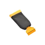 Racletă gheață auto cu mănușă termoizolantă, lamă zimțată, 28×13 cm