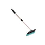 Racletă telescopică auto 3-în-1 cu burete și lamelă cauciuc, 70–120 cm