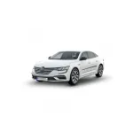 Set 4 bandouri protecție uși Renault Talisman Sedan 2015+ negru satinat, PU (F-15)