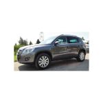 Set 4 bandouri protectie usi pentru Volkswagen Tiguan SUV 2007+, negru satinat