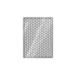 Abțibild auto decorativ Honeycomb 60x45 cm pentru stâlpi, caroserie și lunetă