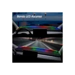 Bandă LED pentru parbriz RGB digital Magic Light 150 cm, control din aplicație
