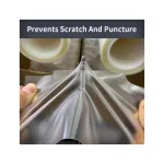 Folie PPF Premium mată transparentă pentru protecția caroseriei 1m x 1.52m (190µm)