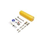 Set 20 accesorii compresor aer cu furtun spiralat, pistol, conectori, duze si cuple rapide universale Cod: DISRK49
