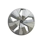 Set 4 capace roti Evo 15 inch argintii pentru jante din otel, ABS (WR0-3SL-15)