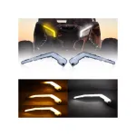 Set lămpi LED DRL și semnalizare față pentru Can-Am Maverick X3 2017–2023 (FS-2023)