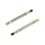 Extensie valvă auto flexibilă din metal 125 cm, prelungitor pentru umflare