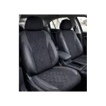 Set huse scaune auto universale XL Premium fractionate, negru-gri antracit (SUV/limuzina)