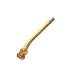 Valvă camion curbată din cupru 144 mm cu piuliță și garnitură, V3-20-15