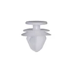 Clips plastic auto alb model 1552 C1552 pentru panouri si tapiterie, 100 buc