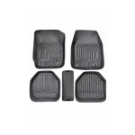 Covoare auto universale imitatie piele tip tavita pentru interior fata spate tunel median set 5 piese Cod: U001