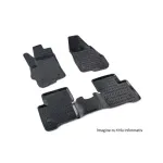 Set covorase cauciuc tip tavita BMW iX I 2021+ (4 buc), TPE negru, A80-X233