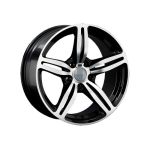 Set jante aliaj ART 17” 7.5J 4x100 ET35 negru polish pentru VW/Audi/Skoda/Seat (149)