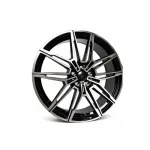 Set jante aliaj PDW 19 inch 5x112 negru polish, BMW, ET29/35 (8.5J/9.5J)